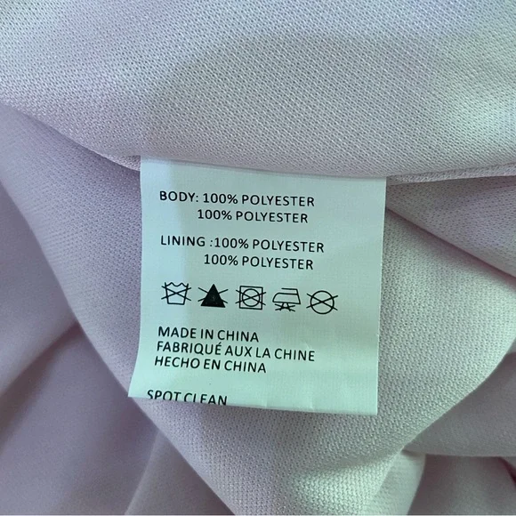 🆕BHLDN Linden Pink/Blue Floral Embroidered Tulle Illusion Neck MOB Dress SZ 12 - Picture 8 of 14